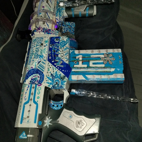 Nerf N-strike Elite Retaliator Blaster Gun EUC - Picture 5 of 12